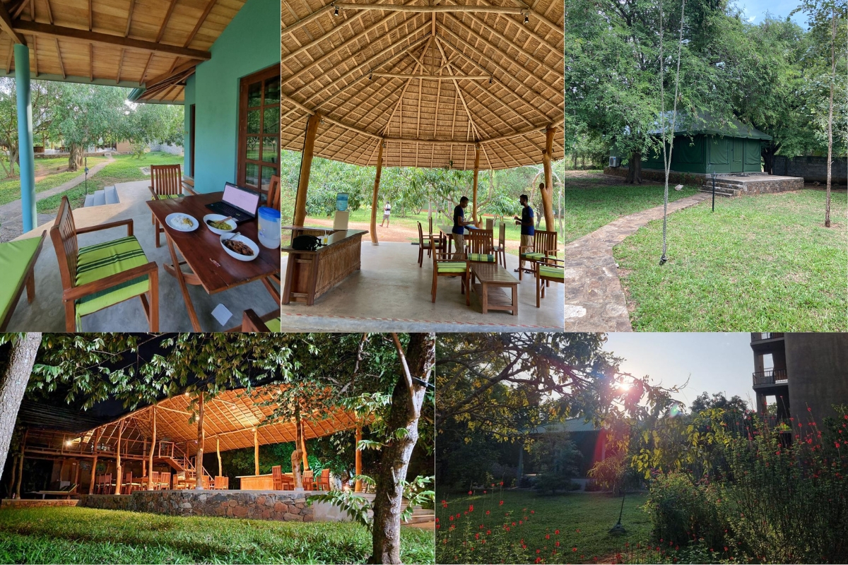 Green Villa Yala Open Air Dining Pavilion