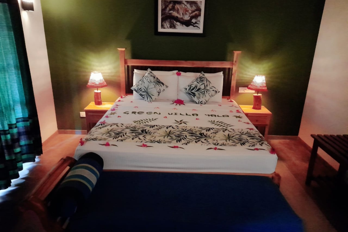 Green Villa Yala Guest Room Interior